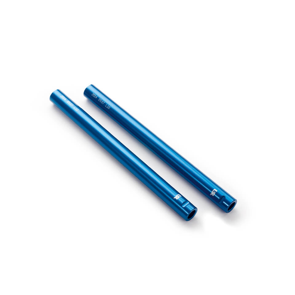 LSL Sport-Match steering tube set, blue, blue