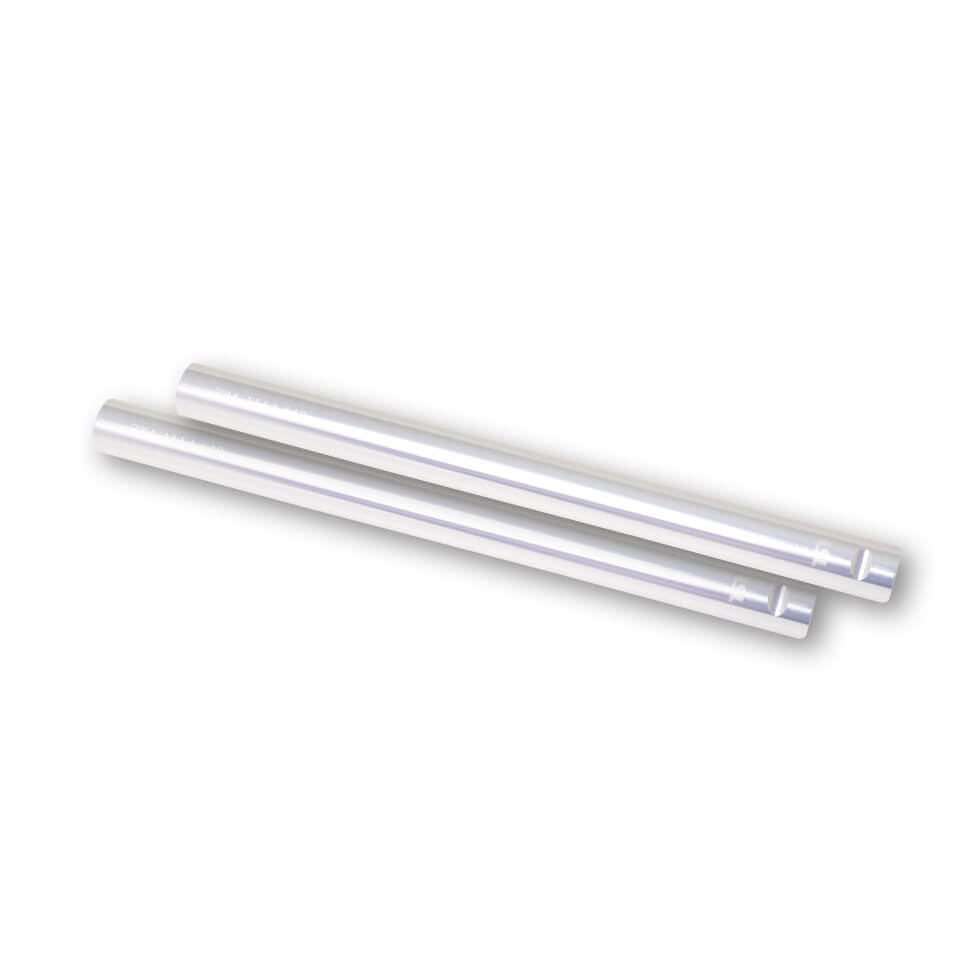 LSL Sport-Match steering tube set, silver, silver