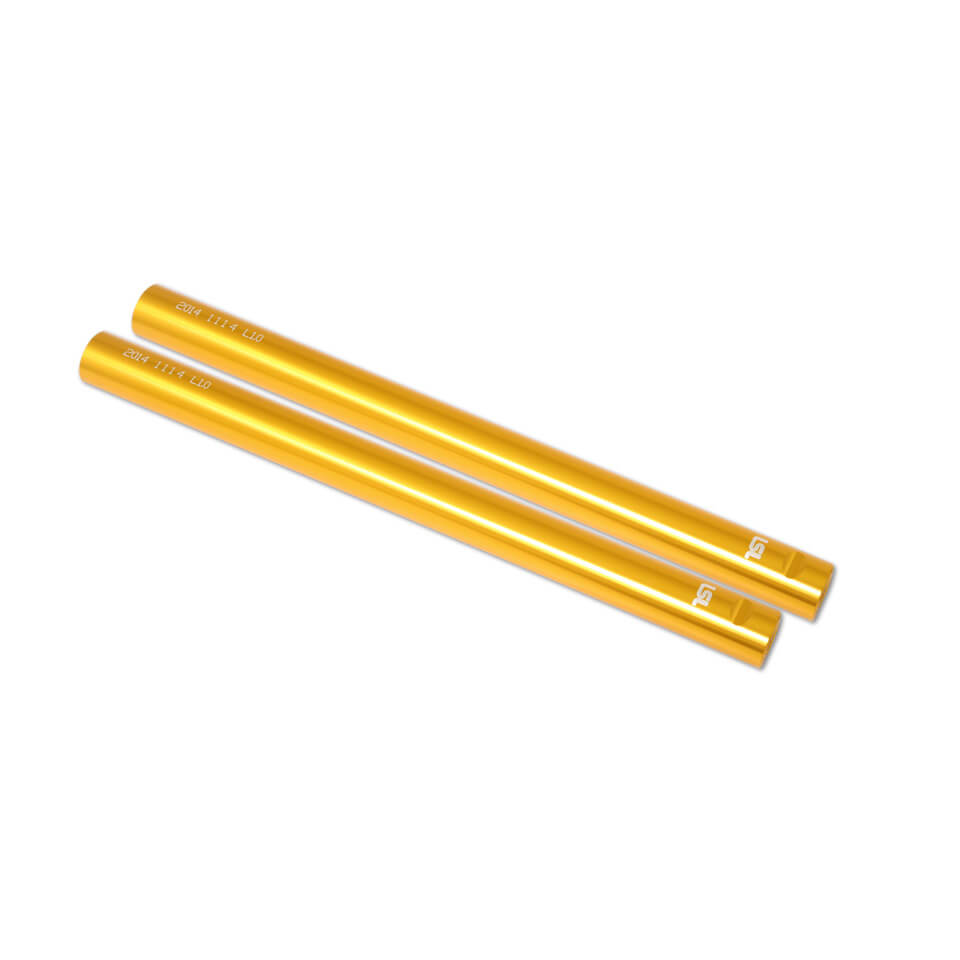 LSL Sport-Match steering tube set, gold, gold