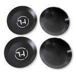 HIGHSIDER CNC cover caps M10, zwart