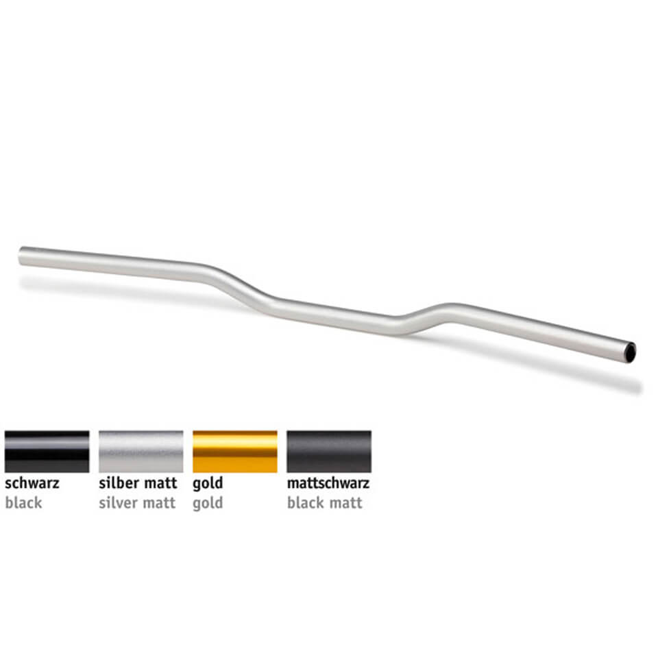LSL Street Bar A 00,4, 1 tomme, sort poleret, sort