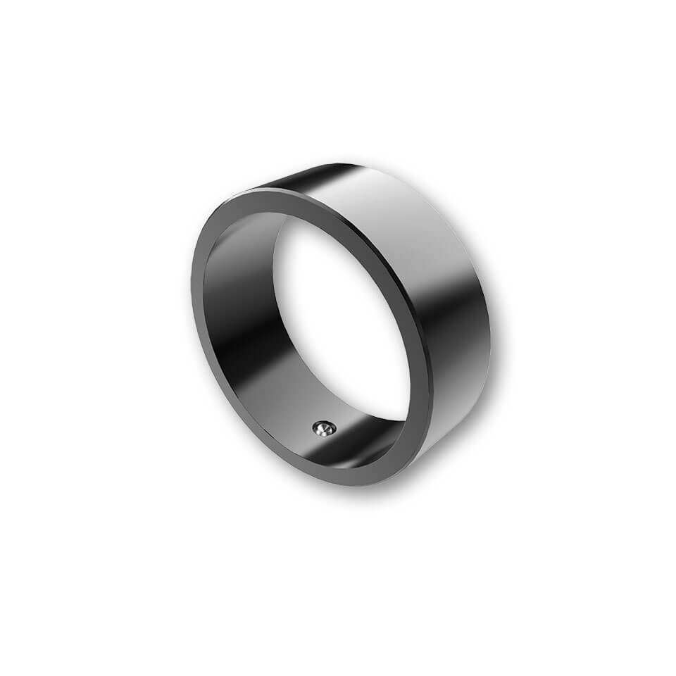HIGHSIDER Colour ring for Bar End Weights, black, black