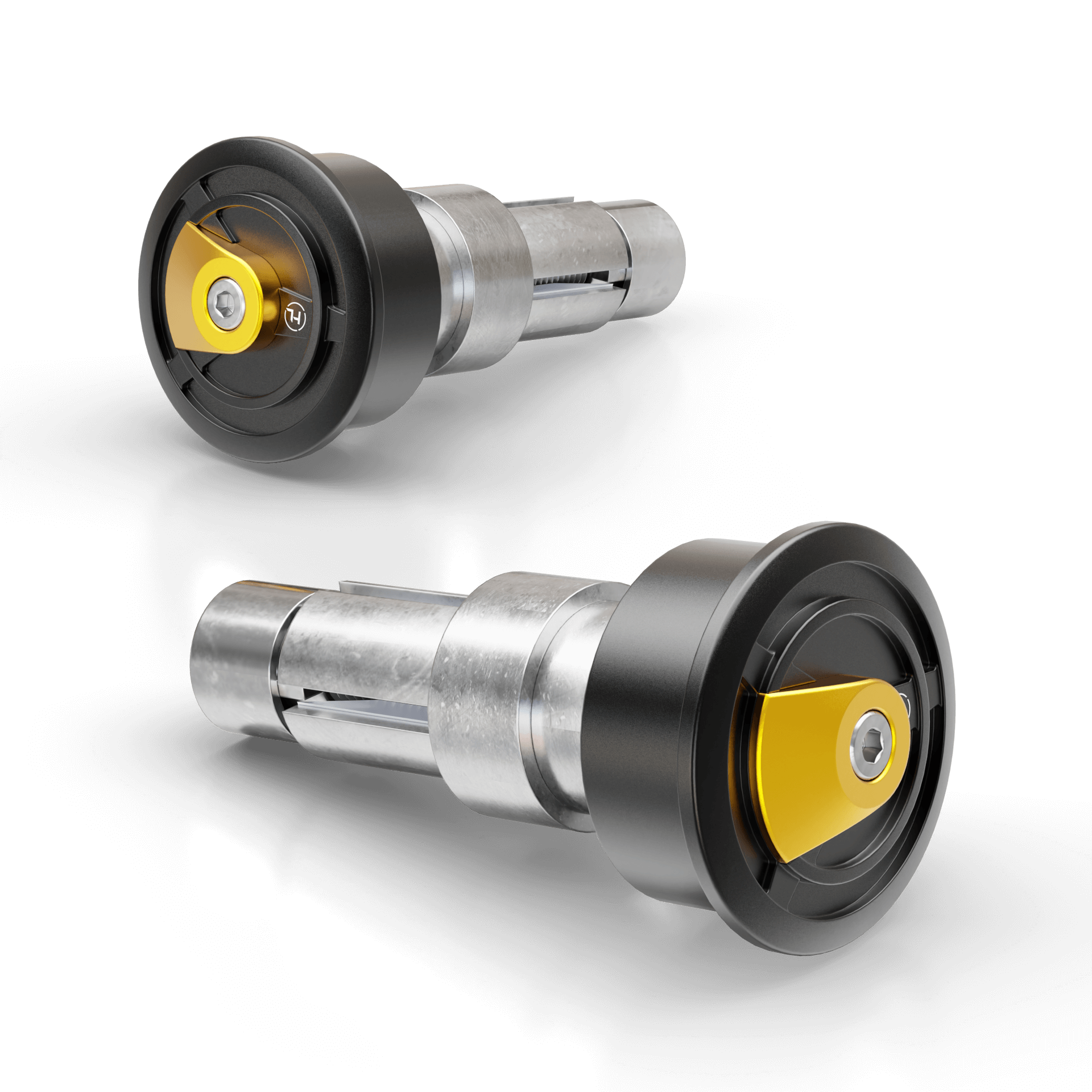 HIGHSIDER ENTERPRISE-EP1 Bar End Weights, gold, gold