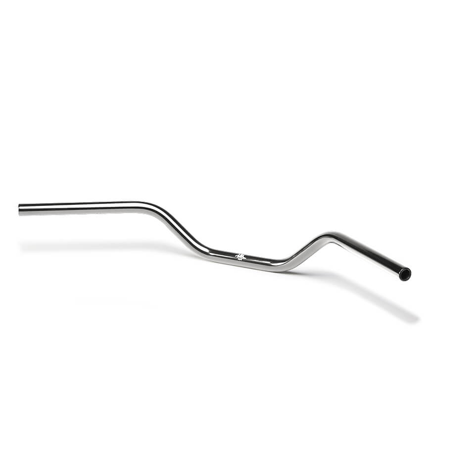 LSL Flat Track Bar L14, 1 inch, 90 -D, chrome plated, silver, silver