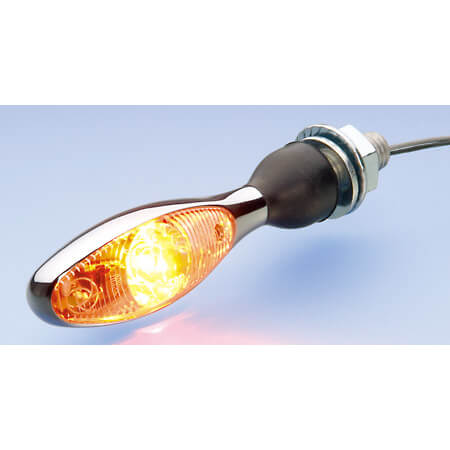 Kellermann Blinker Micro 1000 LED, chrom, Glas transparent, silber für Männer, silber