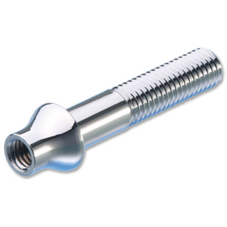 Kellermann Micro 1000 rigid mounting, M8x40 Harley, chrome, silver for Men, silver for Men