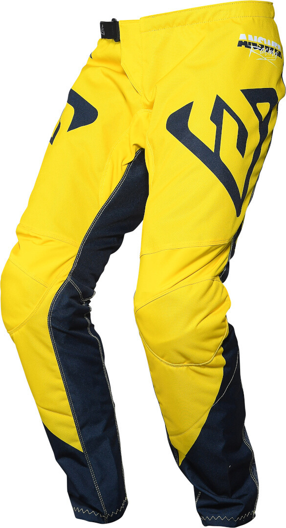 Answer Syncron Pro Glow Youth Motocross Pants, blue-yellow, Size 26, blue-yellow, Size 26
