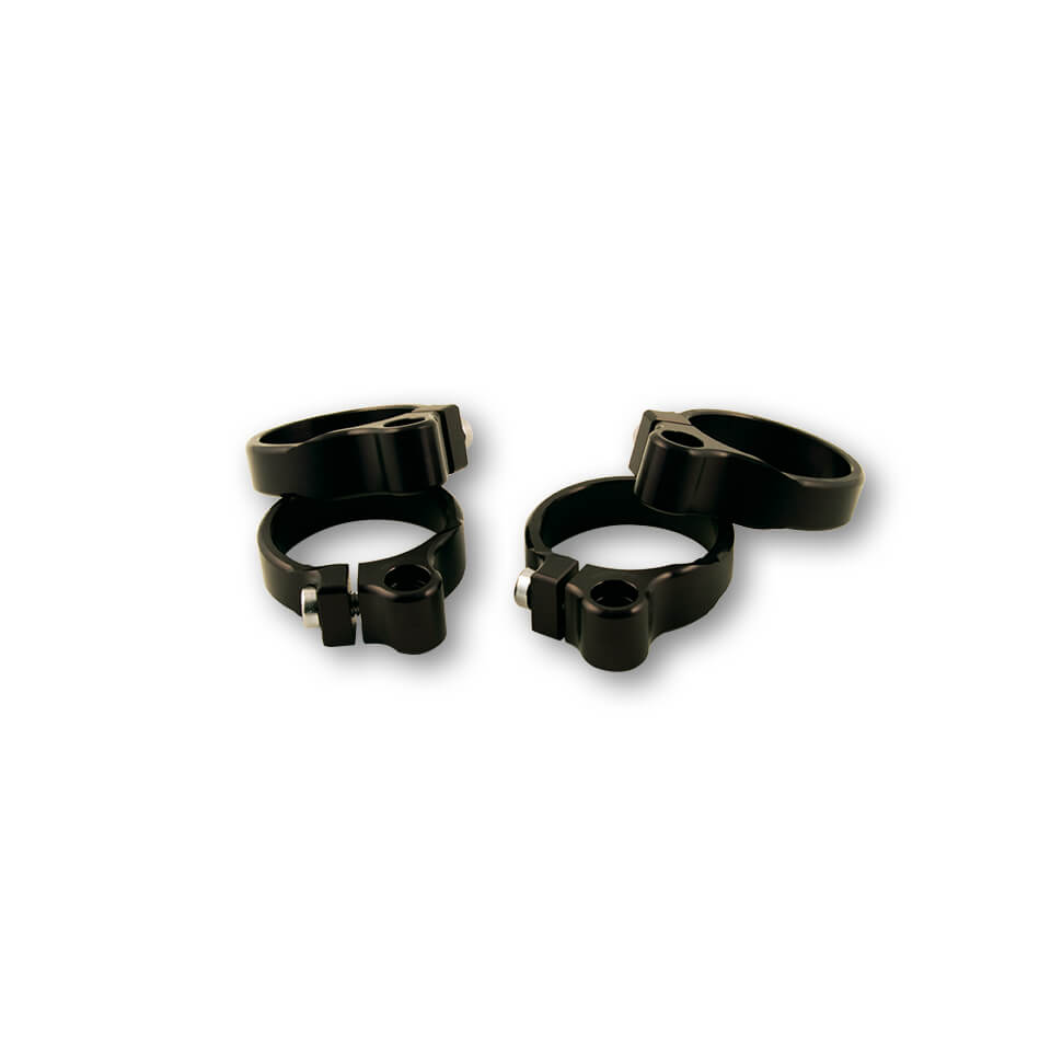 LSL Lamp clamp set, rotatable, black, black