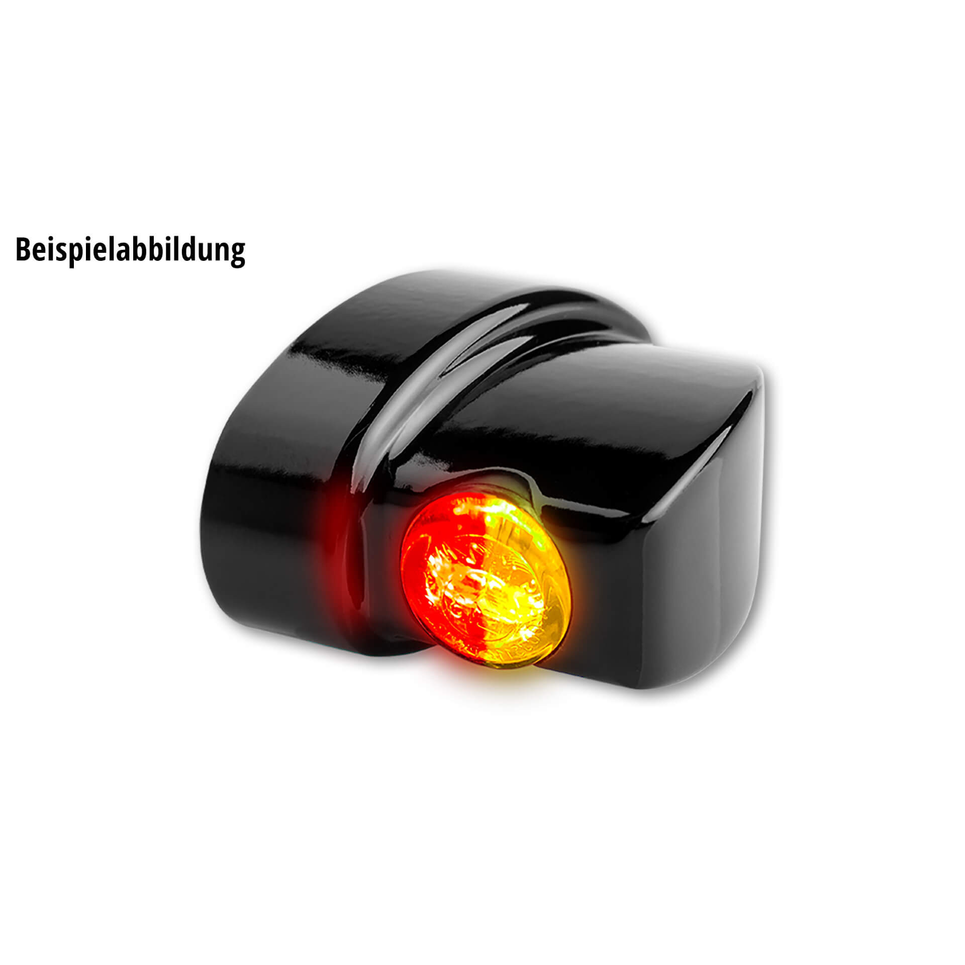 HeinzBikes NANO Series Winglets rear LED indicators, all H-D models 1993-2020, chrome, silver, silver