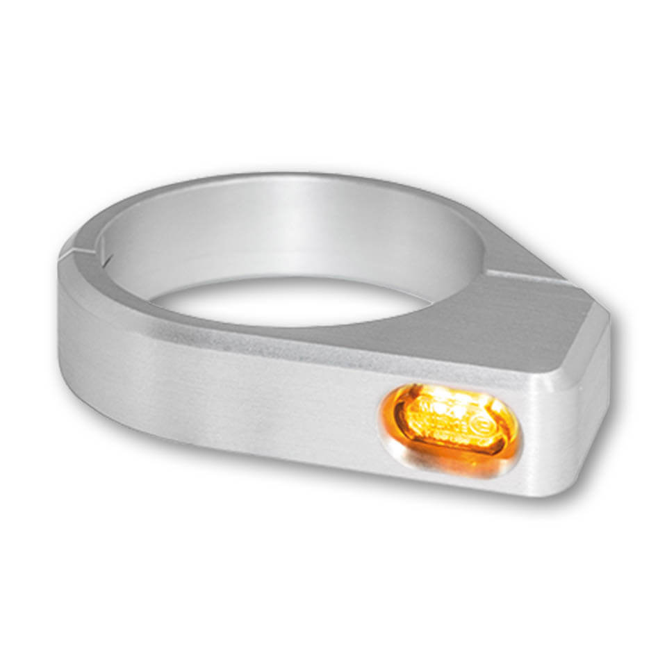 HeinzBikes ZC-Line fork indicator MICRO 56mm (up to 54mm) silver, silver