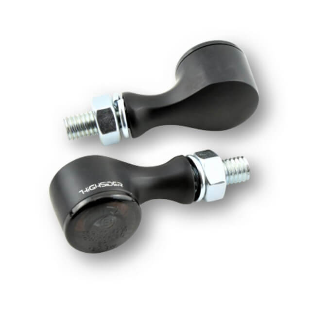 HIGHSIDER APOLLO CLASSIC LED turn signal/position light, black, black