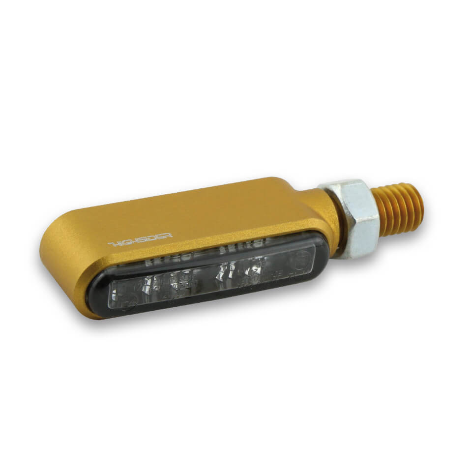 HIGHSIDER LED flasher BRONX, gold, gold