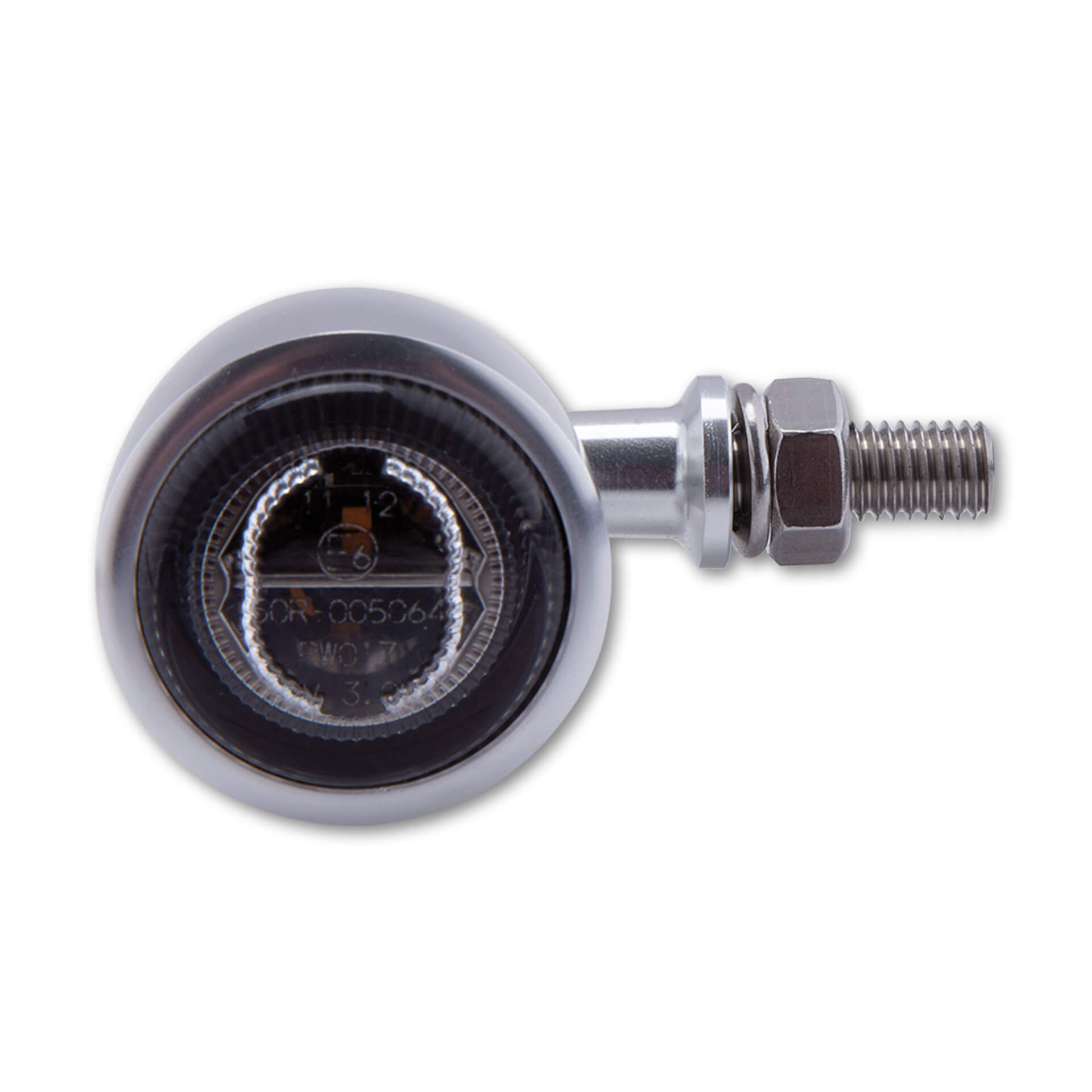 HIGHSIDER LED turn signal CLASSIC-X1, silver, silver