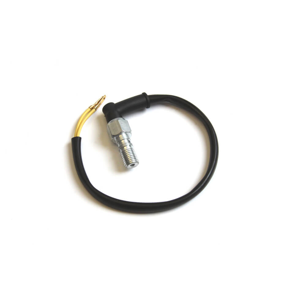 Commutateur de phare LSL, avec boulon banjo 3/8 pouce UNF SW14, argent