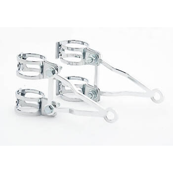 Porte-lampe 51mm-54mm, argent