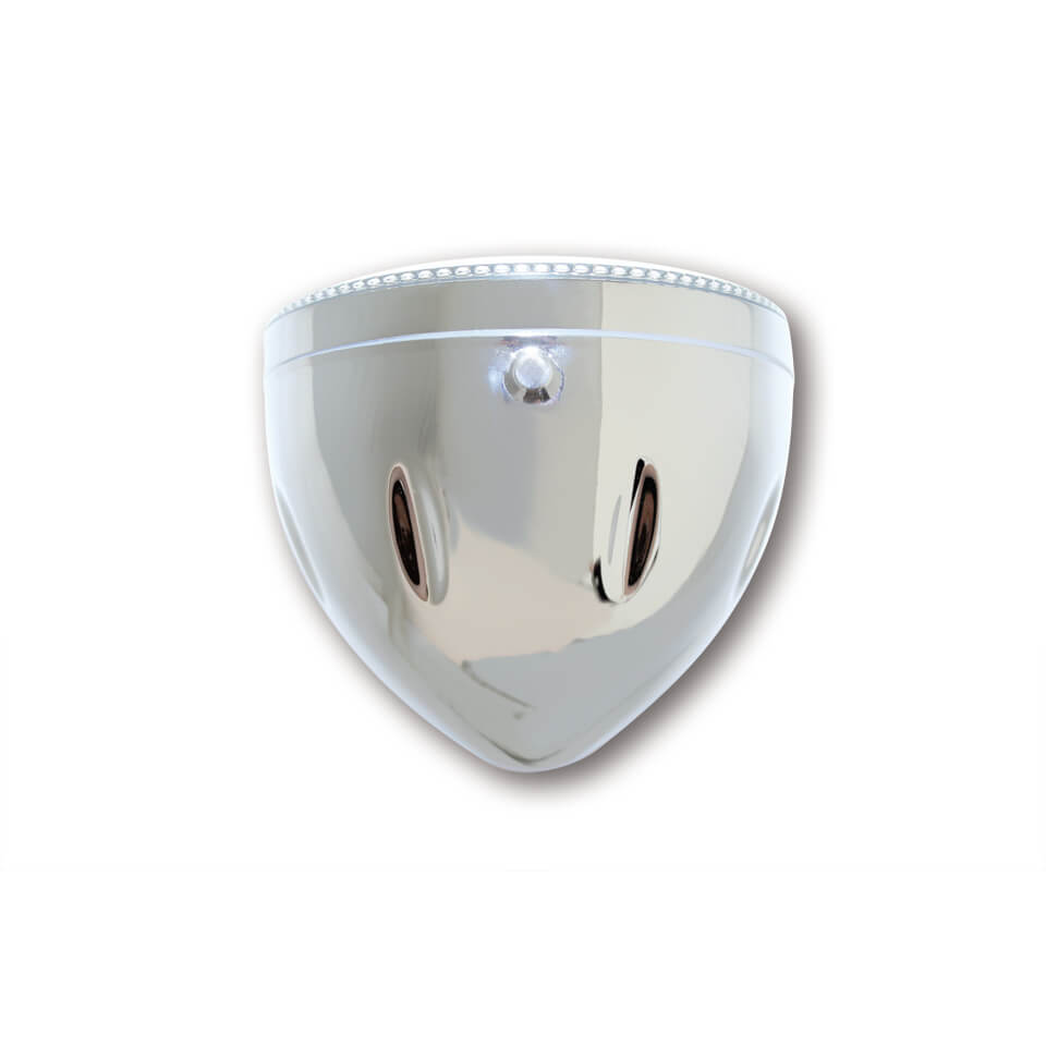 HIGHSIDER HIGHSIDER 5 3/4 inch LED headlight ATLANTA, silver, silver