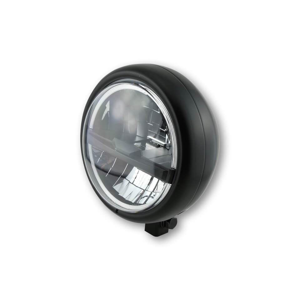 HIGHSIDER 5 3/4 inch LED spotlight PECOS TYP 5, black matt, black
