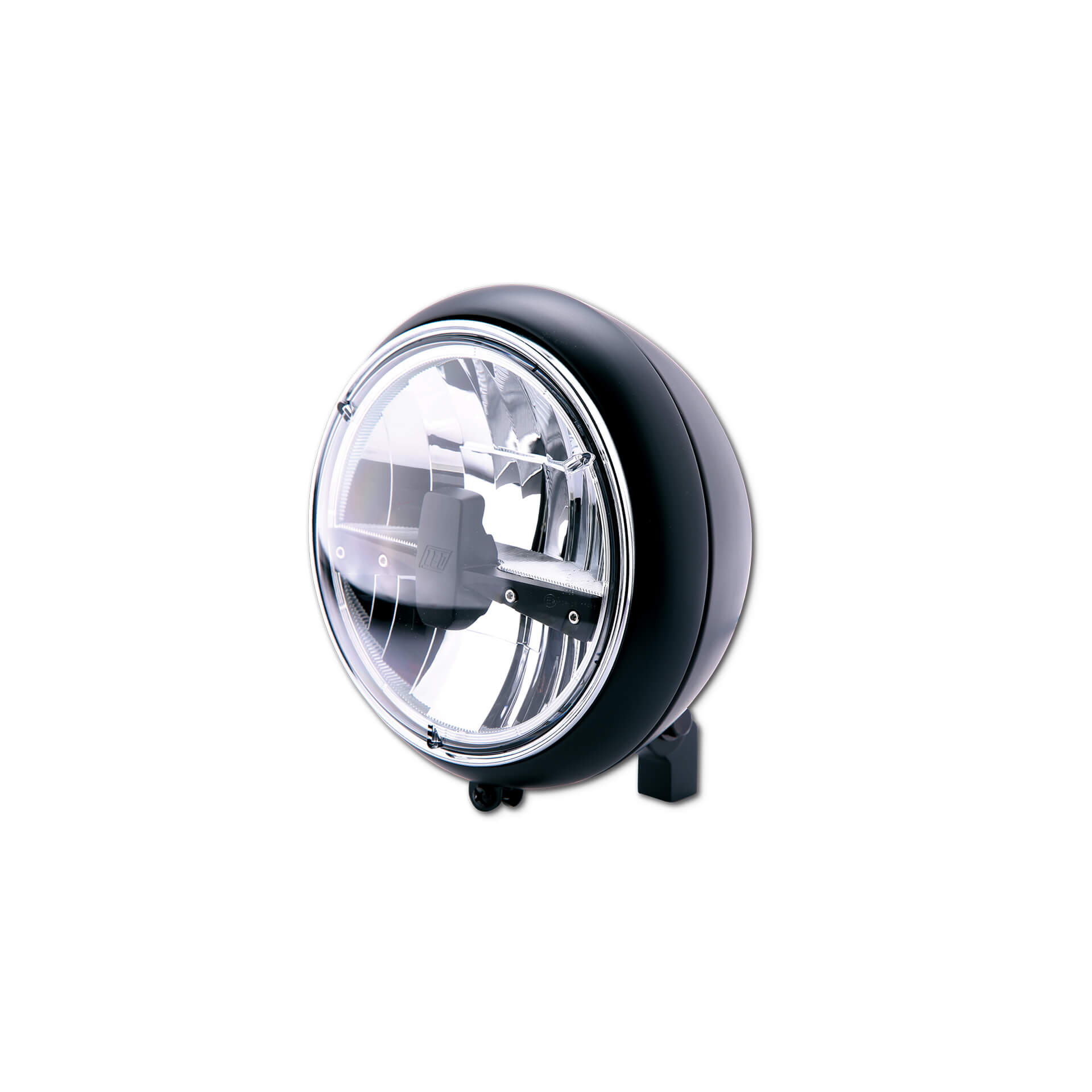 HIGHSIDER 7-inch LED spotlight YUMA 2 TYP 3, black, black
