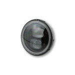 HIGHSIDER LED inserción de faro principal TIPO 7 con anillo de luz de estacionamiento, redondo, negro, 5 3/4 pulgadas