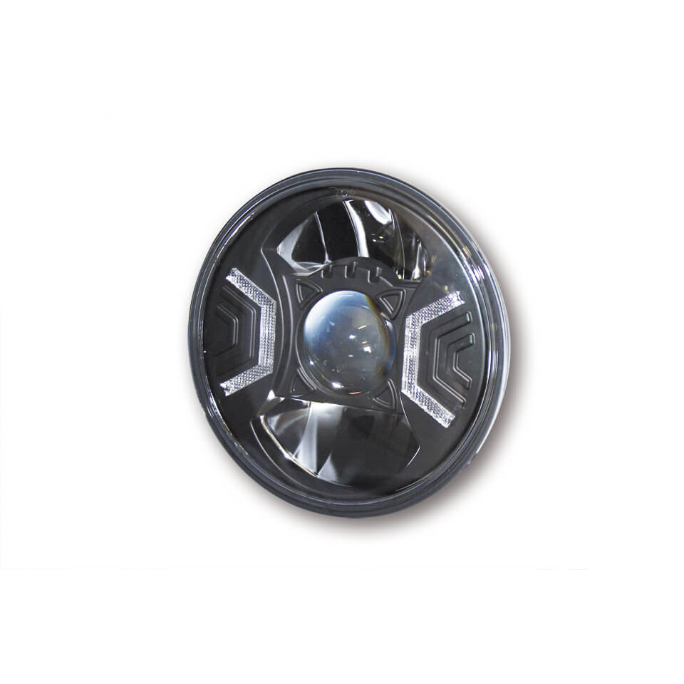 Highsider Unisex Black Led Main Headlamp Insert Type 2, 7 Inch,