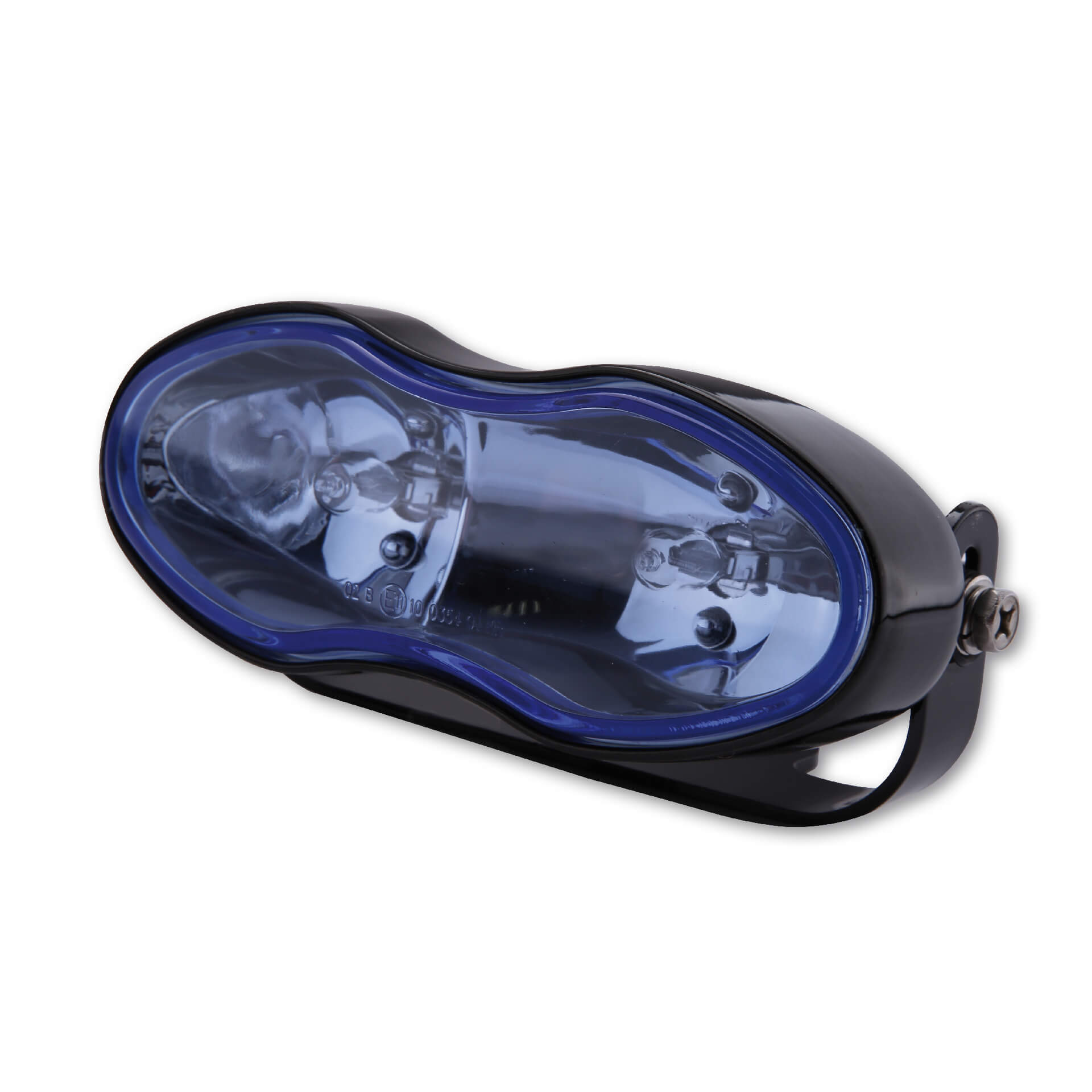 SHIN YO High beam and fog lights, black, blue glass, 2x H3 55W, black