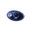 HIGHSIDER H4 inserto ovalado, de cristal claro de color azul, con luz de estacionamiento