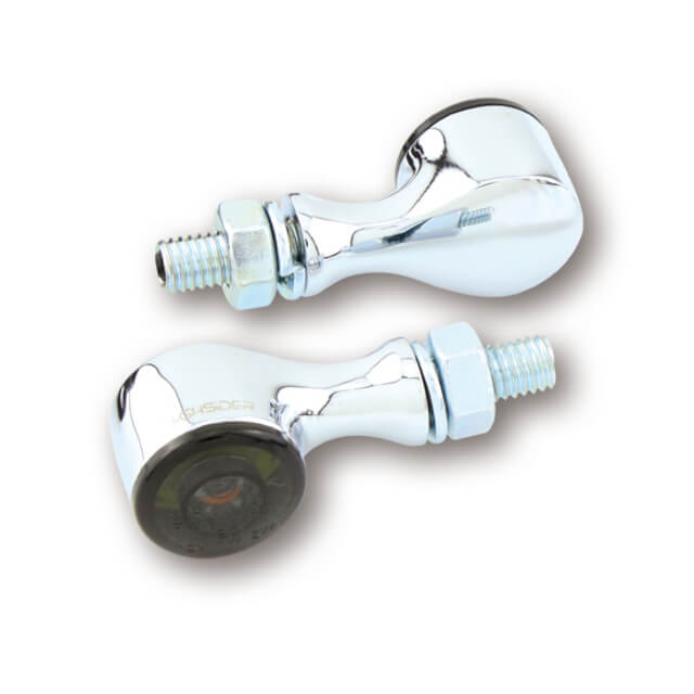 HIGHSIDER APOLLO CLASSIC LED tail light, brake light, indicator, silver, silver