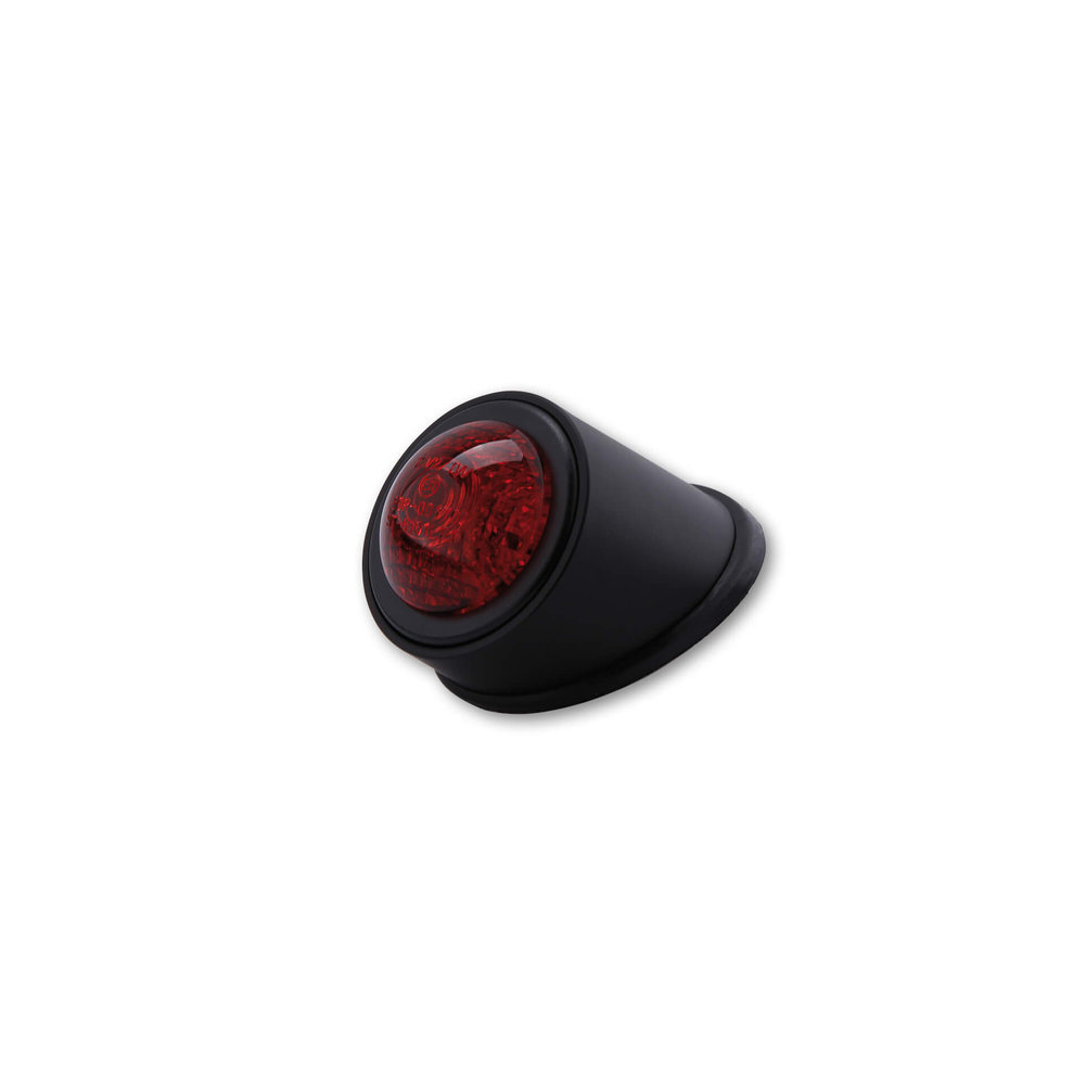SHIN YO LED-Rücklicht OLD SCHOOL TYP1, rotes Glas, E-gepr. - günstig