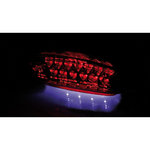 SHIN YO LED luz trasera MONSTER, vidrio rojo, E-aprobado