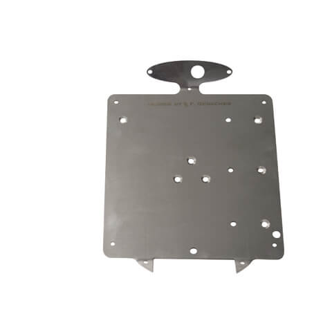 Genscher Number plate for 255-999 + 256-003
