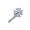 Espejo chopper GOTHIC, lado izquierdo