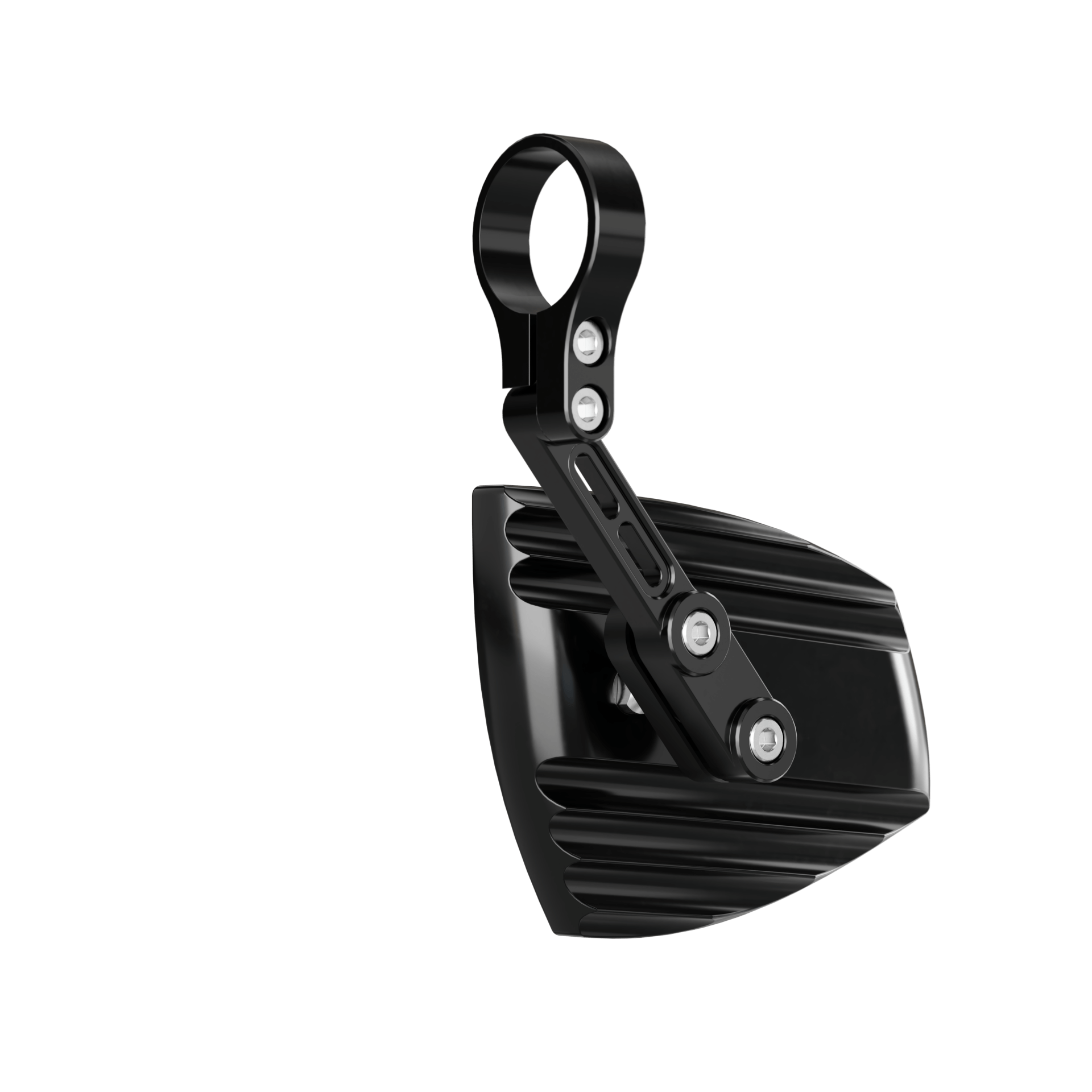 Rétroviseurs haut de gamme HIGHSIDER WAVE, noir