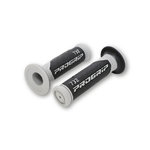 PROGRIP Empuñaduras de manillar 732, gris/negro, 7/8 pulgadas, cerrado