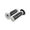 PROGRIP Empuñaduras de manillar 732, gris/negro, 7/8 pulgadas, cerrado