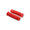 Handlebar Grips Custom Retrostyle for 7/8 Inch Handlebars (22mm) in red