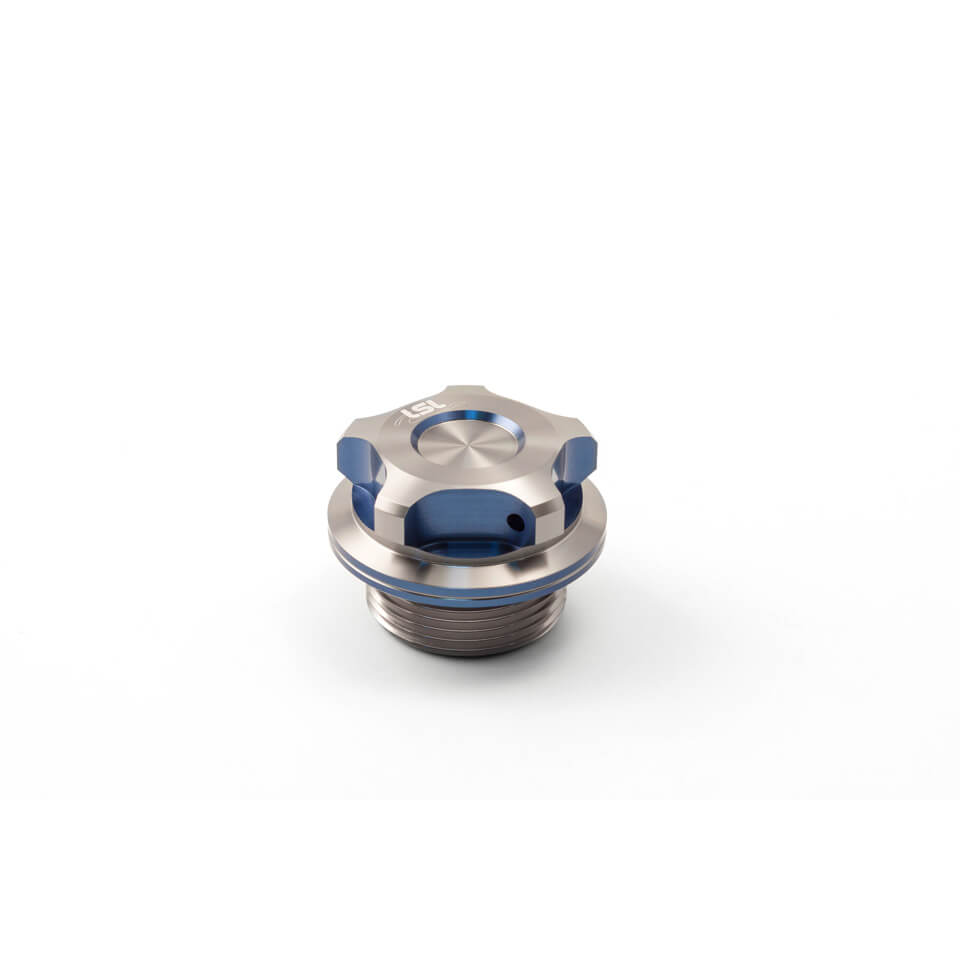 LSL Oil filling plug M27x1.5, YAMAHA various, silver, silver