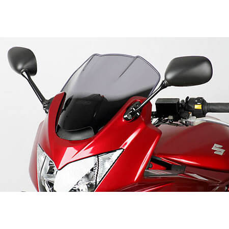 MRA Windshield, SUZUKI GSF, smoke grey, original form, grey