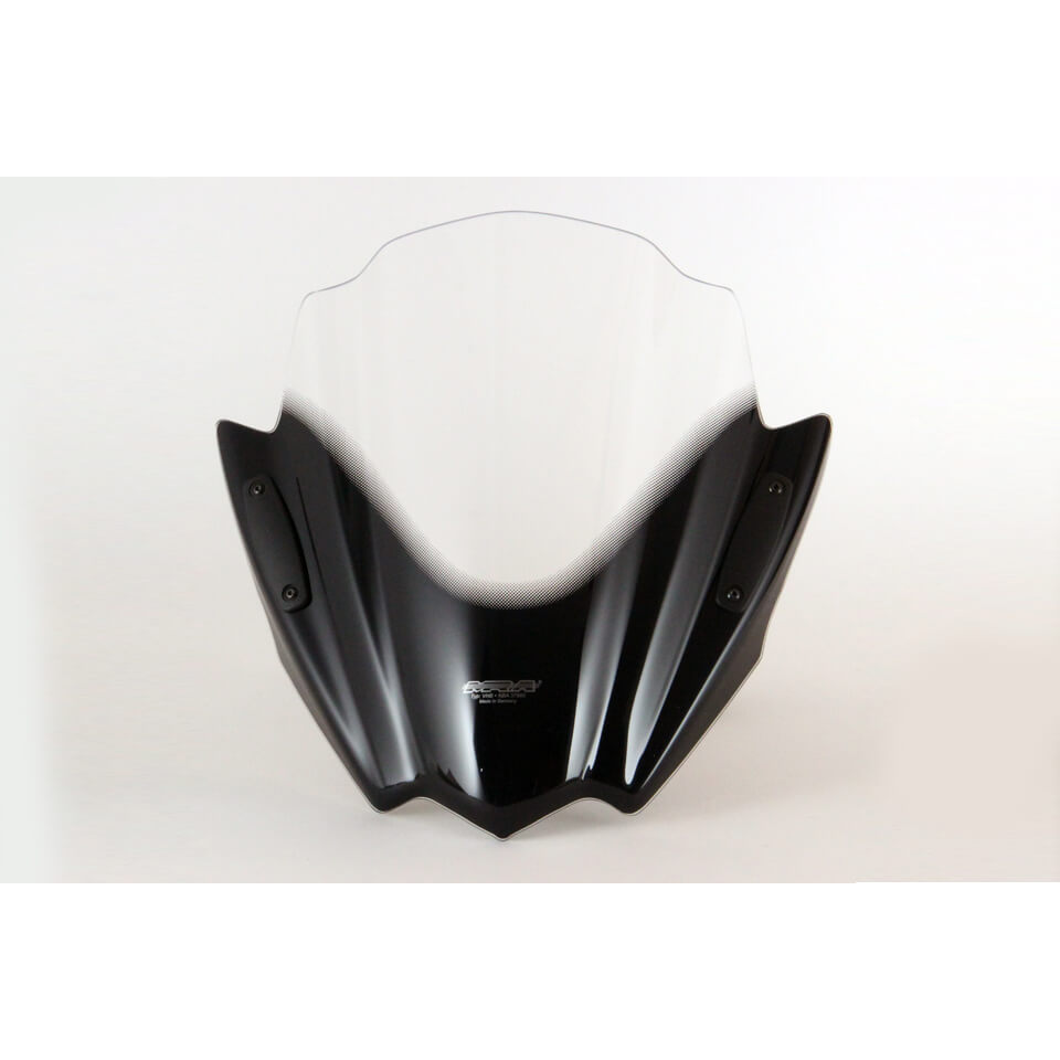 MRA Racing-Screen for naked bikes, black, without holder set, black