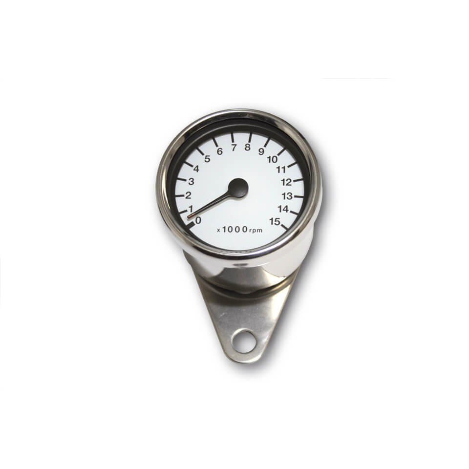 Rev counter, stainless steel