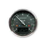 motogadget Motoscope klassiska rev counter DarkEdition -8.000 rpm