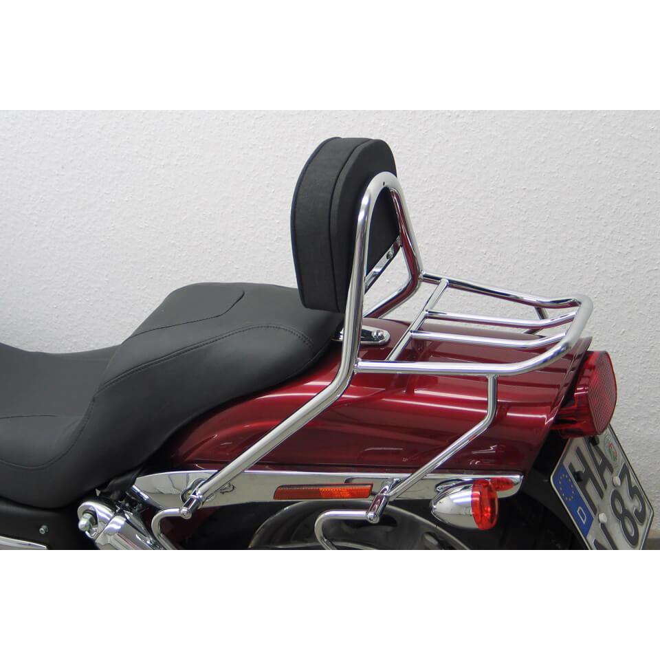 FEHLING Passenger Sissybar HD Dyna Fat Bob FXDF 08-, silver, silver