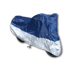Shin YO bâche, taille M, polyester, bleu/argent