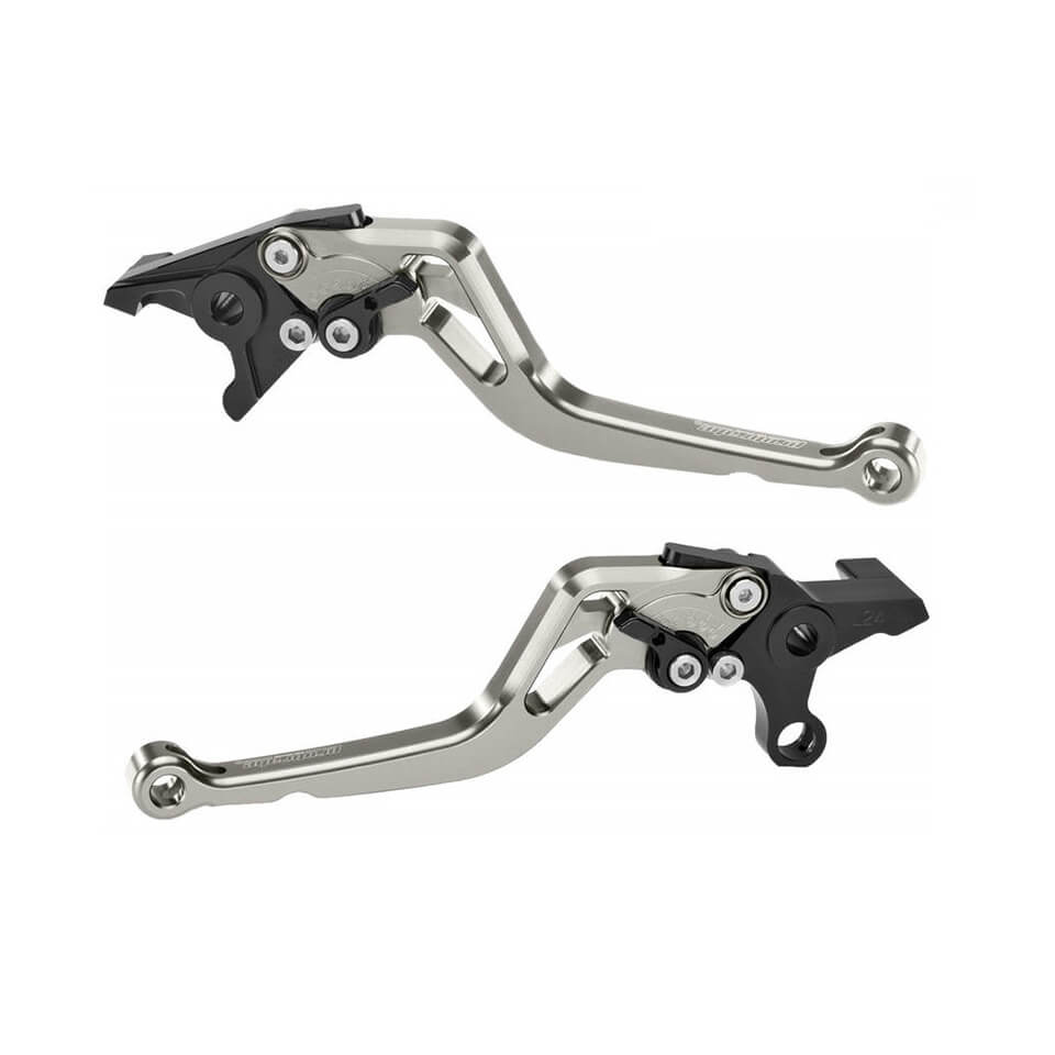 probrake Clutch & brake lever set MIDI, titanium, silver, silver