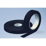 Autec Cotton insulation tape black 25mm, 25m roll