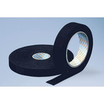 Autec Cotton insulation tape black, 25m roll