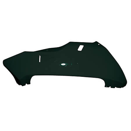 Droit de carénage inférieur pour HONDA CBR 600 RR, noir-blanc-orange