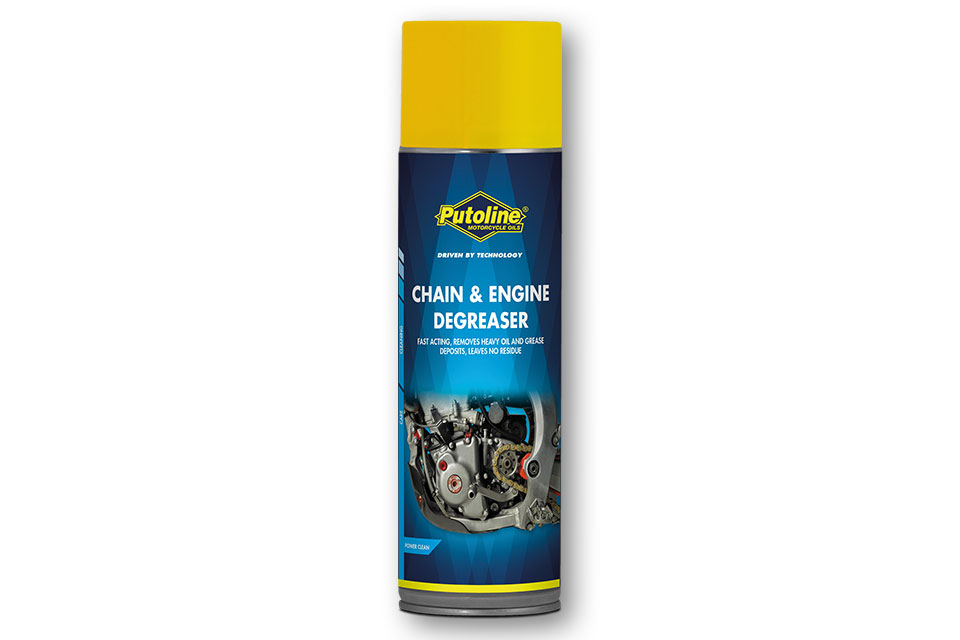 Putoline Chain and Engine Cleaner, Chain & Engine Degreaser, 500 ml, Size 0-5l, Size 0-5l