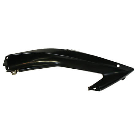 Fairing side part upper left for YAMAHA YZF R6, black-white-orange, black-white-orange