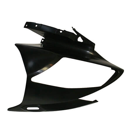 Carérage supérieur à gauche pour YAMAHA YZF R6, noir-blanc-orange