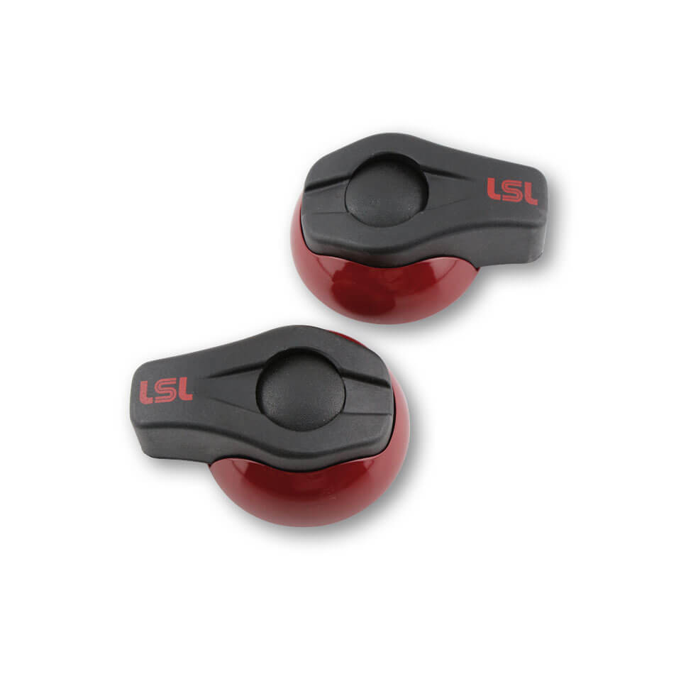 Image of LSL Crash pads, rosso rubino, rosso